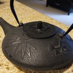 Black Japanese teapot